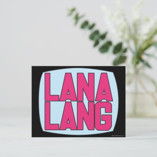 Lana Lang Logo Briefkaart (Staand voorkant)