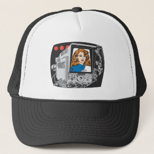 Lana Lang op camera Trucker Pet