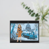 Lana Lang Reporting Briefkaart (Staand voorkant)