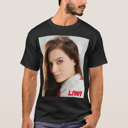 Lana Rhoades T-shirt (Voorkant)