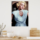 Lana Turner - De postman draait altijd tweemaal Poster (Keuken)