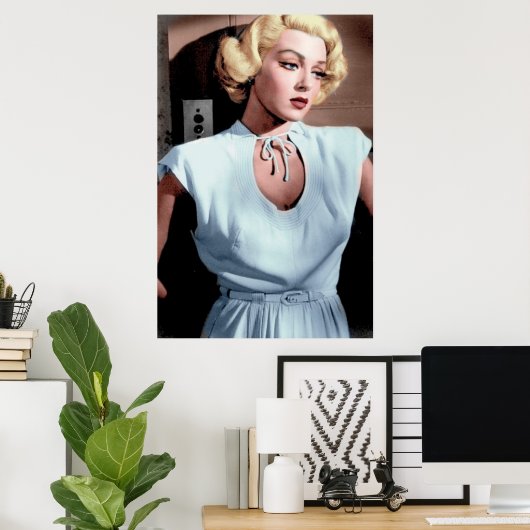 Lana Turner - De postman draait altijd tweemaal Poster (Thuiskantoor)