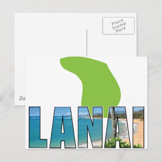 Lanai Briefkaart (Voorkant / Achterkant)