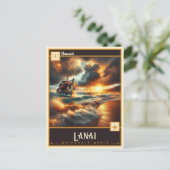 Lanai, Hawaï |  Briefkaart (Staand voorkant)