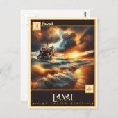 Lanai, Hawaï |  Briefkaart (Voorkant / Achterkant)