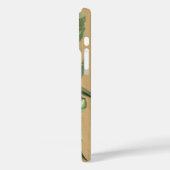 Lanai Hawaiian Hibiscus Faux Wood Green Case-Mate iPhone Case (Achterkant / Links)