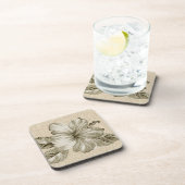 Lanai Hibiscus Hawaiian Cork-Onderzetters Bier Onderzetter (Rechterzijde)