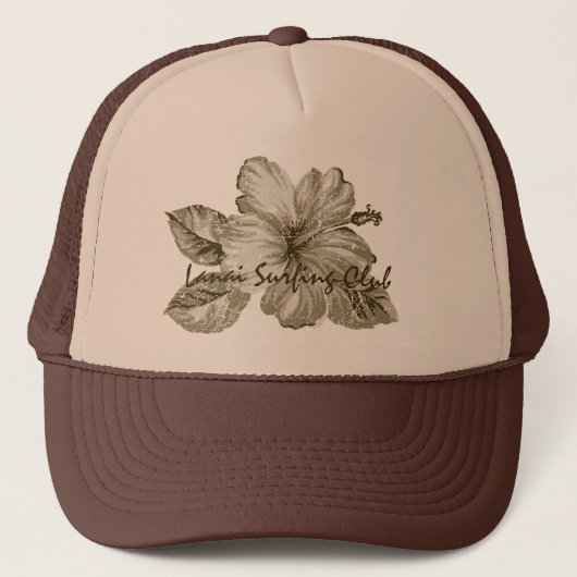 Lanai Surfing Club Trucker Hat Pet (Voorkant)