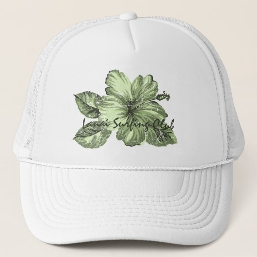 Lanai Surfing Club Trucker Hat Trucker Pet (Voorkant)