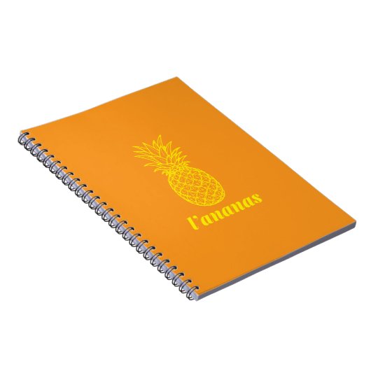 l'ananas notitieboek (Rechterzijde)