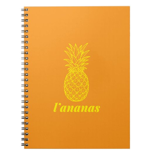 l'ananas notitieboek (Voorkant)