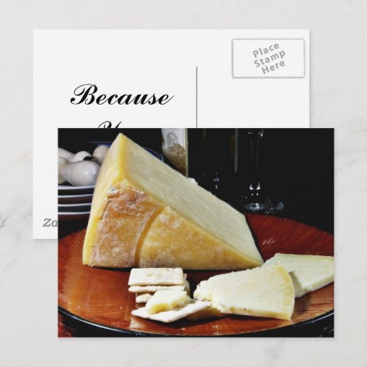 Lancashire Cheese Briefkaart (Voorkant / Achterkant)