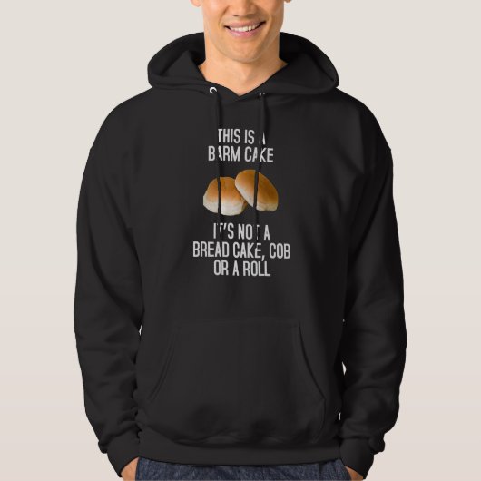 Lancashire Dialect voor Barm Cakes & Bakers Hoodie (Voorkant)