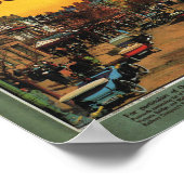 Lancashire en Yorkshire rail Southport Poster (Hoek)