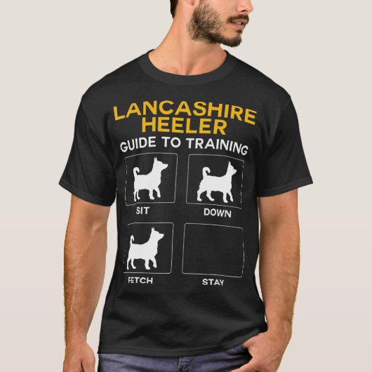 Lancashire Health Guide to training Dog T-shirt (Voorkant)