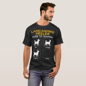 Lancashire Health Guide to training Dog T-shirt (Voorkant volledig)