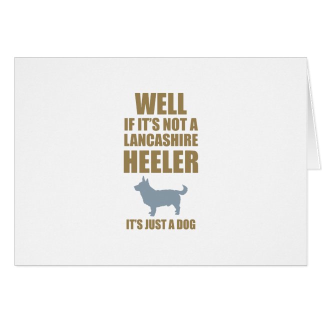 Lancashire Heeler (Voorkant Horizontaal)
