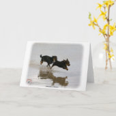 Lancashire Heeler 9R056D-182 Kaart (Gele Bloem)