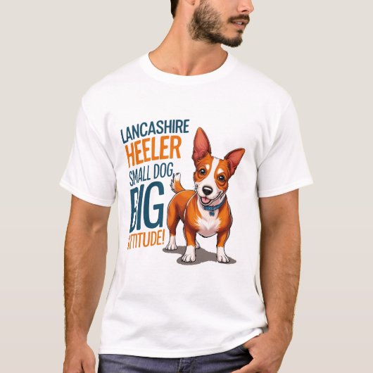 Lancashire Heeler Dog T-shirt (Voorkant)