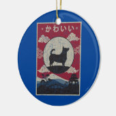 Lancashire Heeler Japans design Kawaii Dog mama Keramisch Ornament (Links)