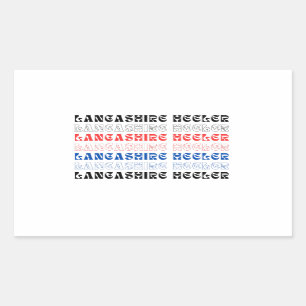 lancashire heeler rechthoekige sticker