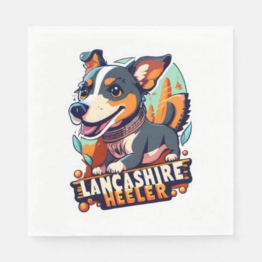 Lancashire Heeler Servet (Voorkant)