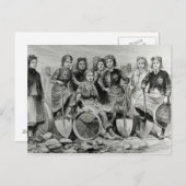 Lancashire Pit-Brow Women Briefkaart (Voorkant / Achterkant)