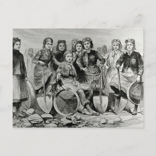 Lancashire Pit-Brow Women Briefkaart (Voorkant)