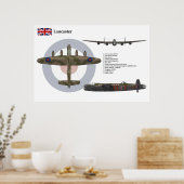 Lancaster BI 83 Squadron Poster (Keuken)