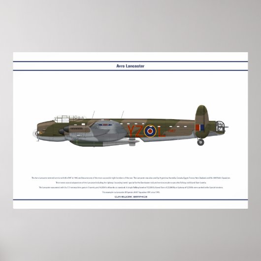 Lancaster BI Special 617 Squadron Poster (Voorkant)
