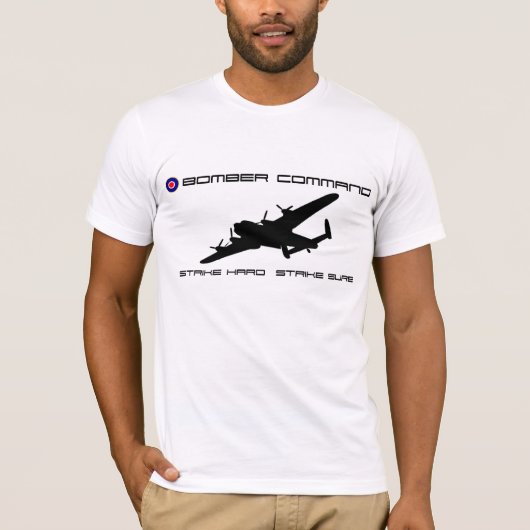 Lancaster Bomber - Bomber Command T-shirt (Voorkant)