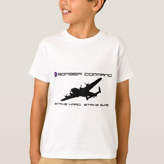 Lancaster Bomber - Bomber Command T-shirt (Voorkant)