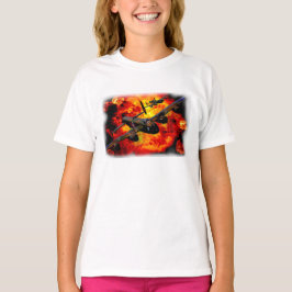 Lancaster Bomber Bombing Run T-shirt