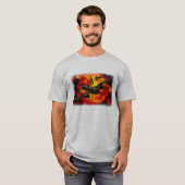 Lancaster Bomber Bombing Run T-shirt (Voorkant volledig)