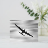 Lancaster Bomber. Briefkaart (Staand voorkant)