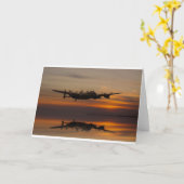 Lancaster Bomber het huis stretch Kaart (Gele Bloem)