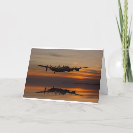 Lancaster Bomber het huis stretch Kaart (Voorkant)