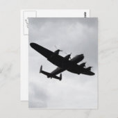 Lancaster Bomber Landing Briefkaart (Voorkant / Achterkant)