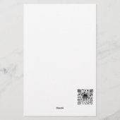 Lancaster Bomber over een papaverveld Briefpapier (Achterkant)