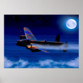 Lancaster Bomber Return Home Poster (Voorkant)