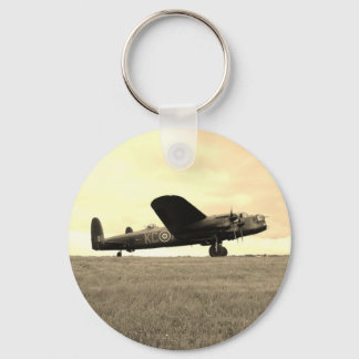Lancaster Bomber Sepia Tone Sleutelhanger
