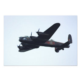Lancaster Bombers. Foto Afdruk