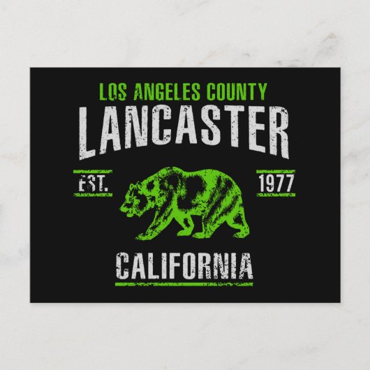Lancaster Briefkaart (Voorkant)