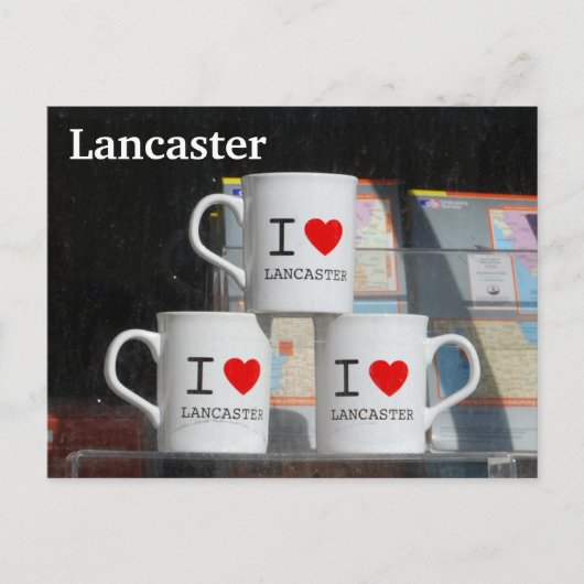 Lancaster Briefkaart (Voorkant)