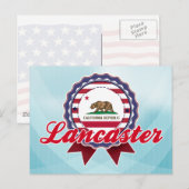 Lancaster, CA Briefkaart (Voorkant / Achterkant)