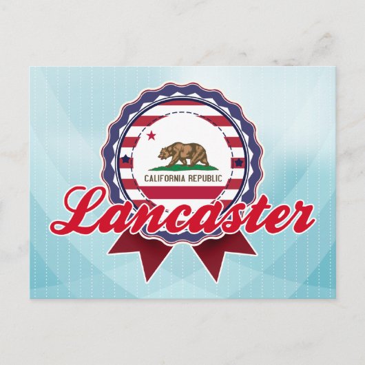 Lancaster, CA Briefkaart (Voorkant)
