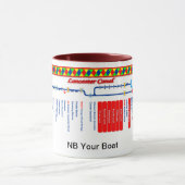 Lancaster Canal Route Map Mok (Midden)