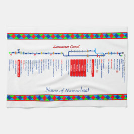 Lancaster Canal UK Inland Waterway Route Red Theedoek