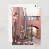 Lancaster City Sculpture Briefkaart (Voorkant / Achterkant)