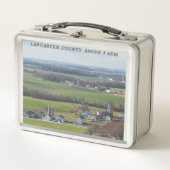 Lancaster County Amish Boerderij & School Lunchbox (Voorkant)